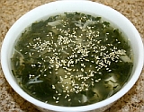 Needle Mushroom Tofu Soup