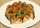 Vege Fish with Mixed Peppers