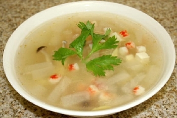 Vegetarian Shark Fin and Mushrooms Stir Fry