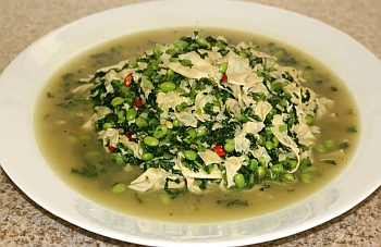 Vegetarian Shark Fin and Mushrooms Stir Fry